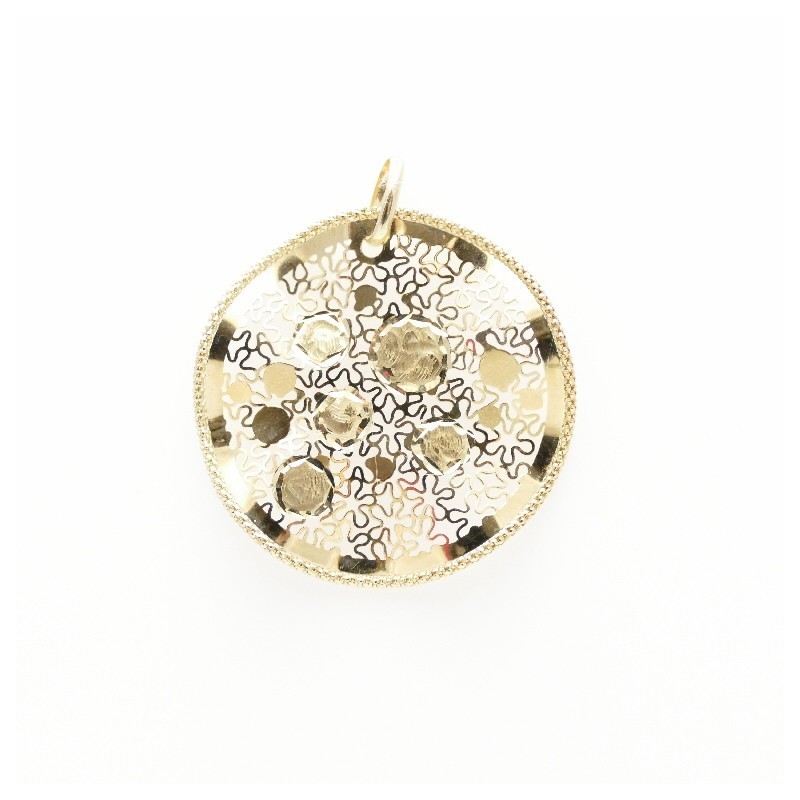 Colgante oro Burbujas