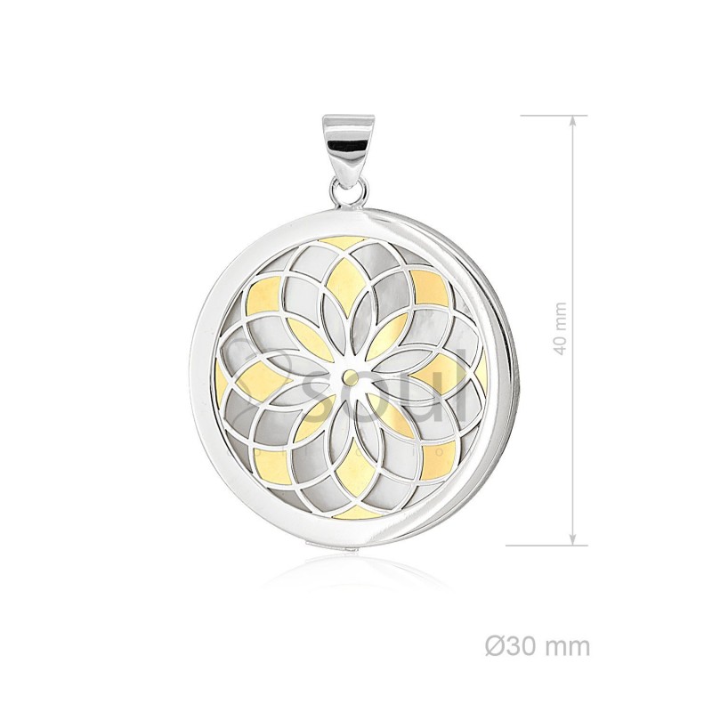 Colgante Mandala círculos