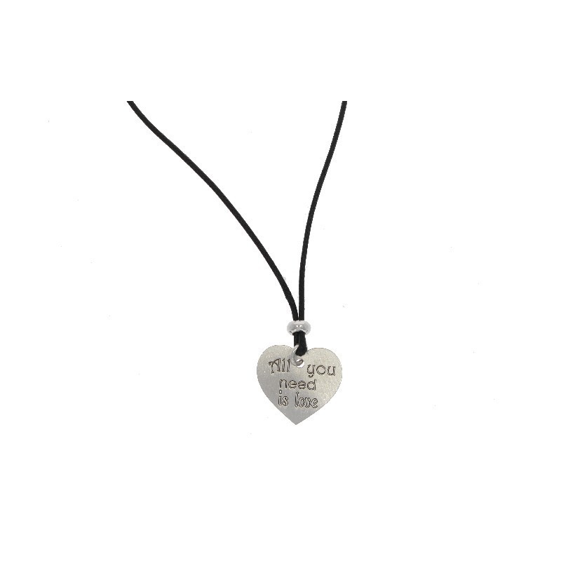 Gargantilla mensaje All you need is love