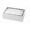 Caja madera blanca 13x20x6