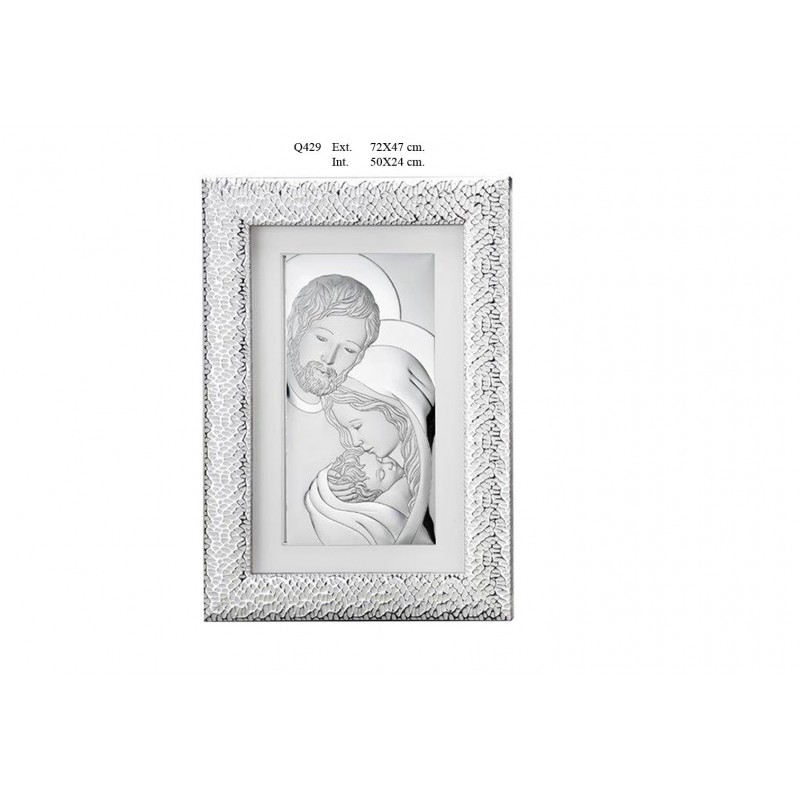 Cuadro s. familia exteropr 72x47cms int. 50x24