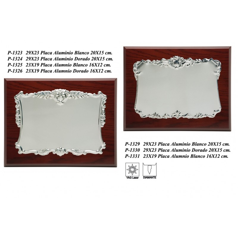 Marco fotos personalizado linea gleam 10x15-plata 925 plata bilaminada