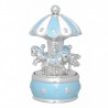 Carrousel musical celeste caballos 9x17