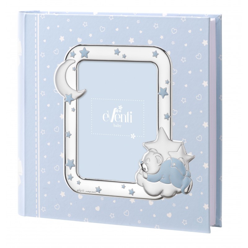 Album marco fotos personalizado exterior oso nube 30x30 celest