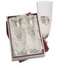 Estuche copas 25 aniversario decoradas personalizadas bodas plata