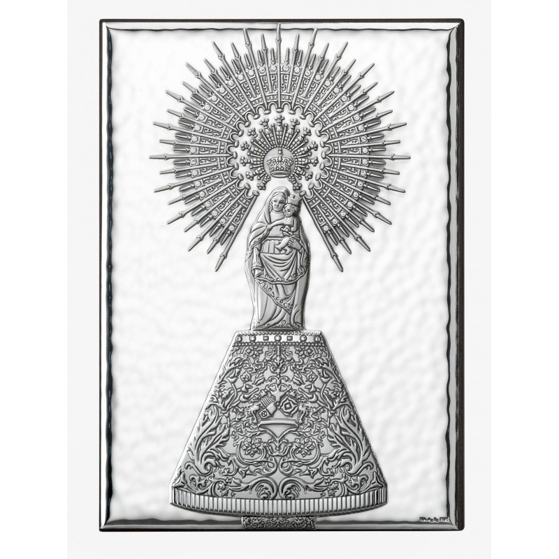 Icono virgen pilar 13x18