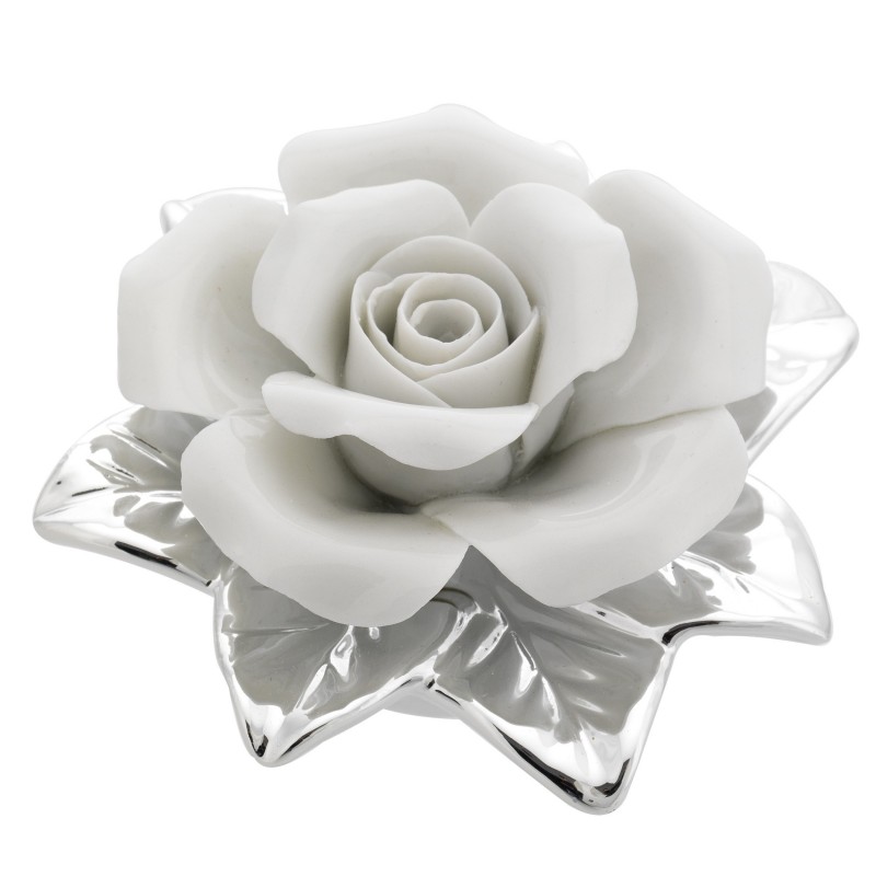 Flor perfumador blanca 10 cms diametro