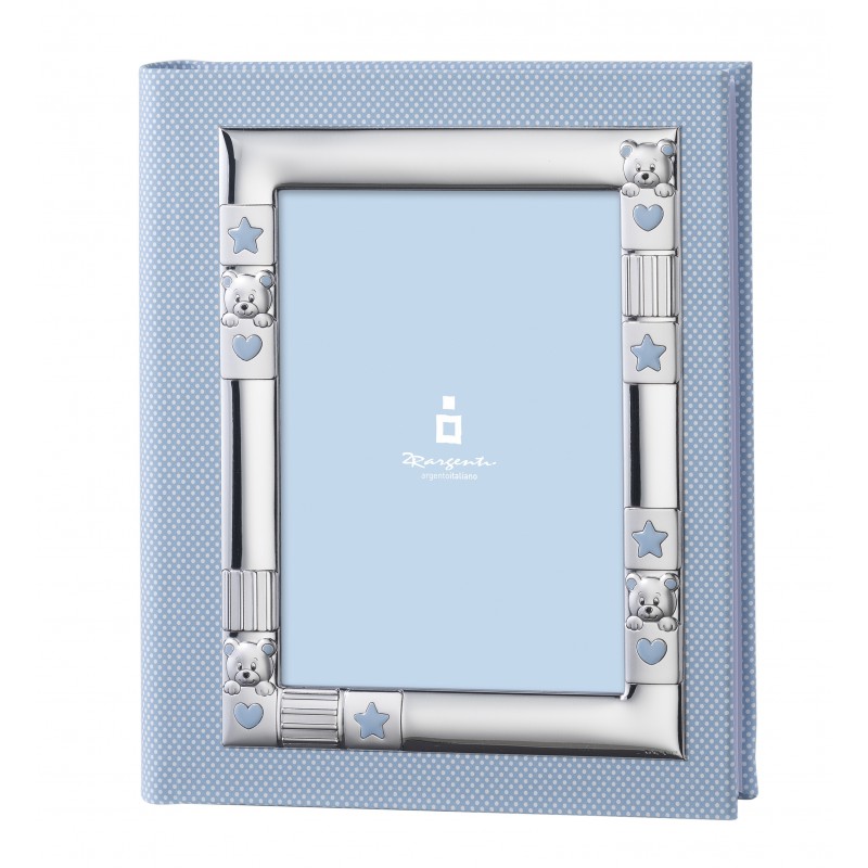 Album marco fotos personalizado exterior celeste