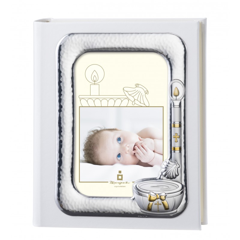 Album bautizo marco fotos personalizado exterior 20x25