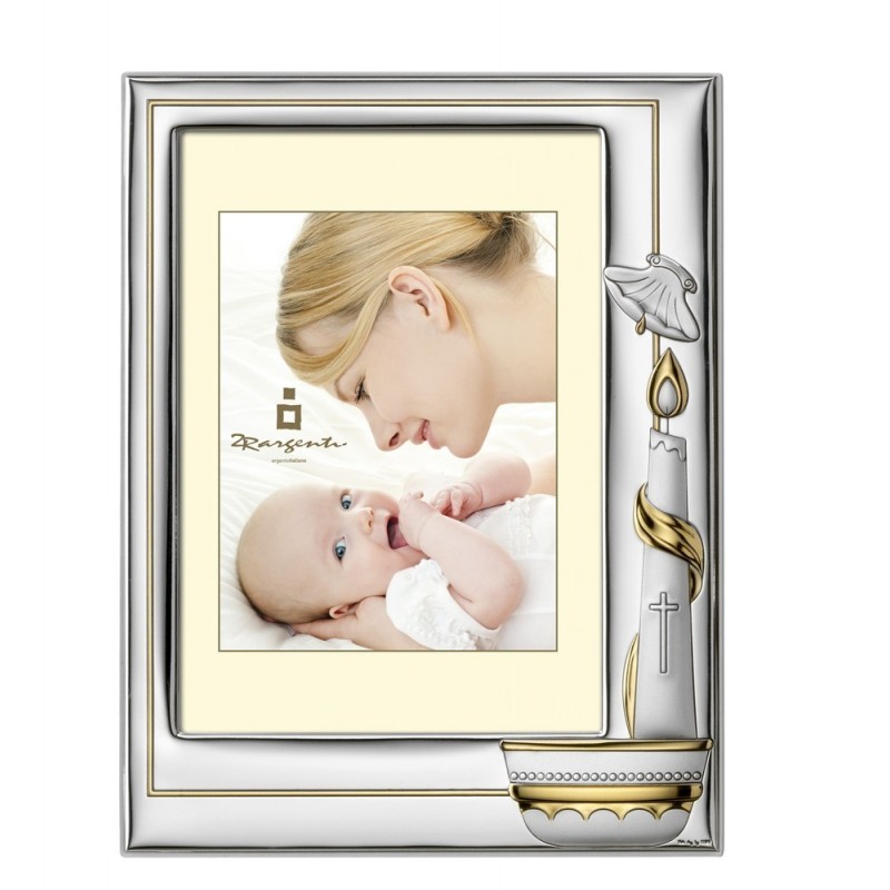 Marco fotos personalizado bautizo 13x18