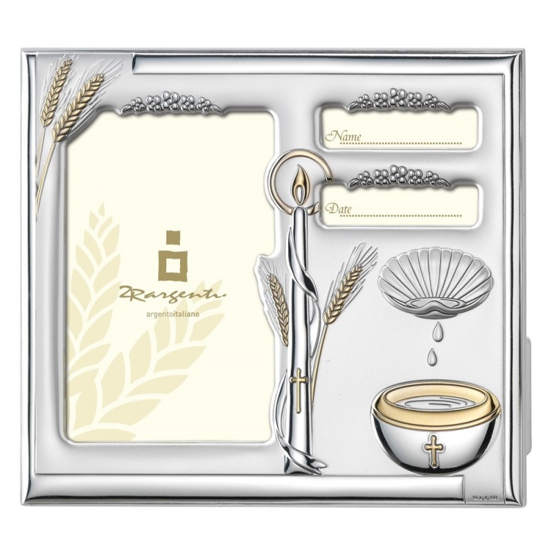 Marco fotos personalizado bautizo con foto 9x13