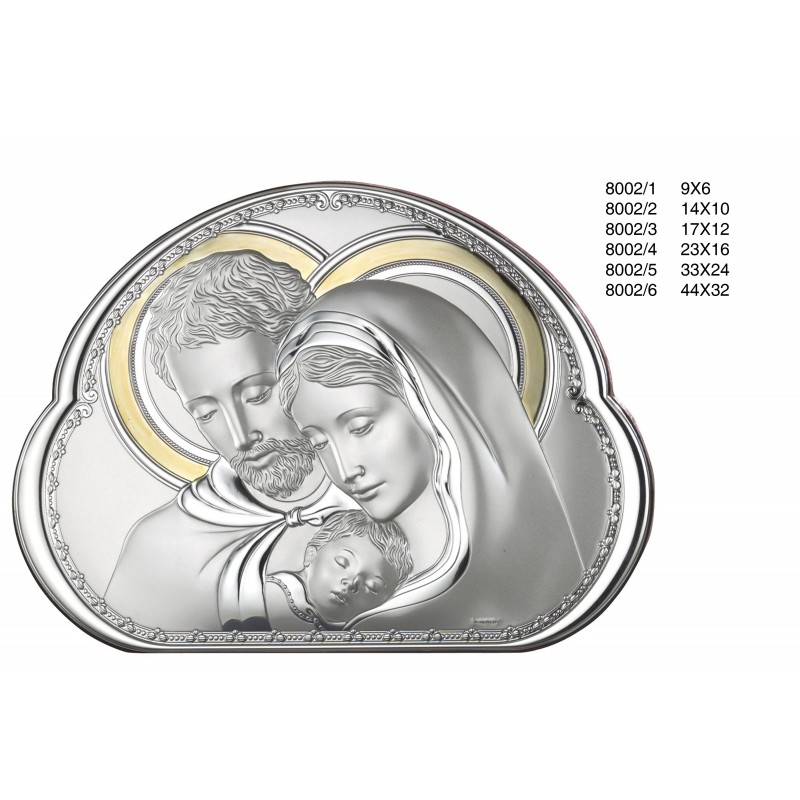 Icono sagrada familia 14x10