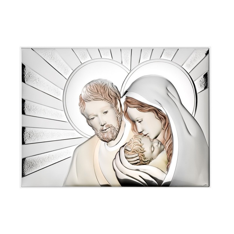 Icono s. familia 50x35 oro