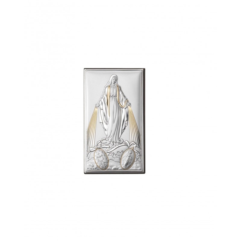 Icono virgen milagrosa 9x15