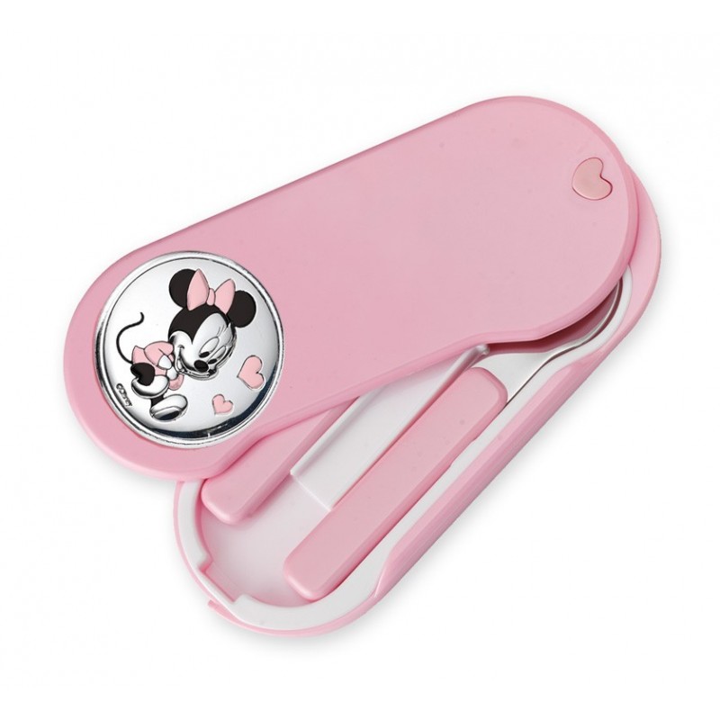 Set cubiertos para bebé Minnie Disney