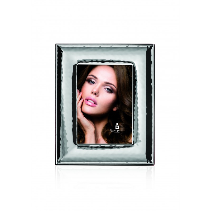 Marco fotos personalizado skin 15x20 plata bilaminada