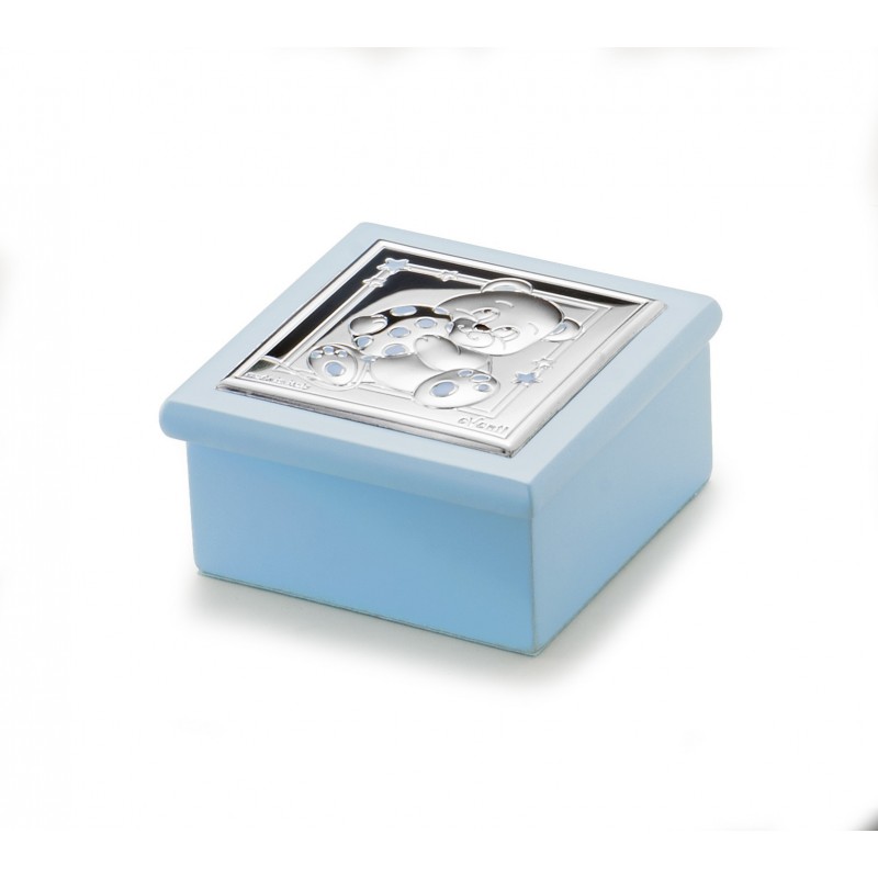 Caja diente oso balon celeste