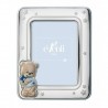 Marco fotos personalizado oso-osito 10x15 celeste