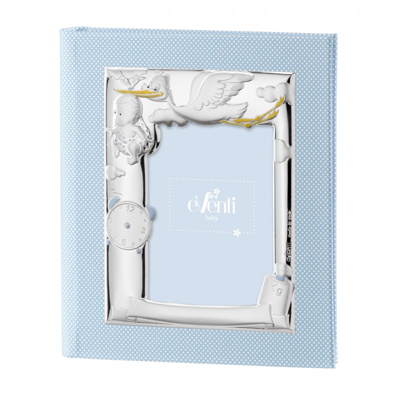 Album marco fotos personalizado exterior cigüeña rosa