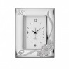 Reloj 25 aniversario flor 13x18 personalizado para bodas plata