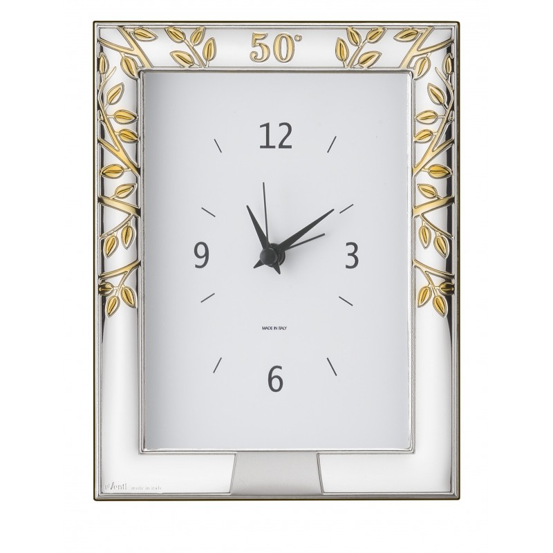 Reloj 50 aniversario 9x13 personalizado para bodas de oro