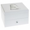 Joyero comunion cajon blanco 20x15x12 personalizado
