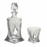 Set whisky botella 6 vasos c. bohemia