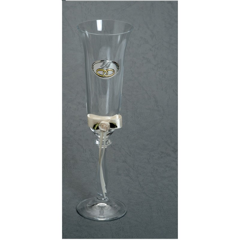 Set copas 50 aniversario personalizadas bodas oro
