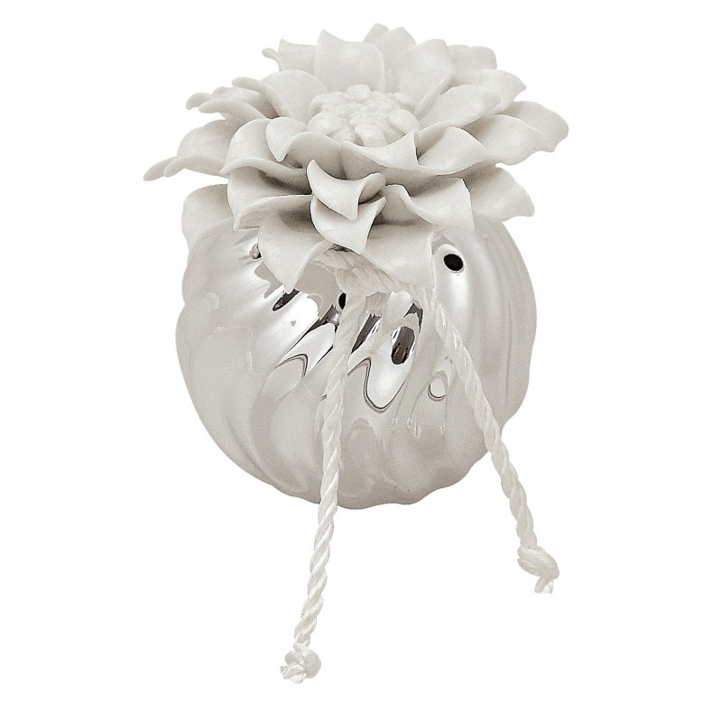 Perfumador flor blanca 10cms