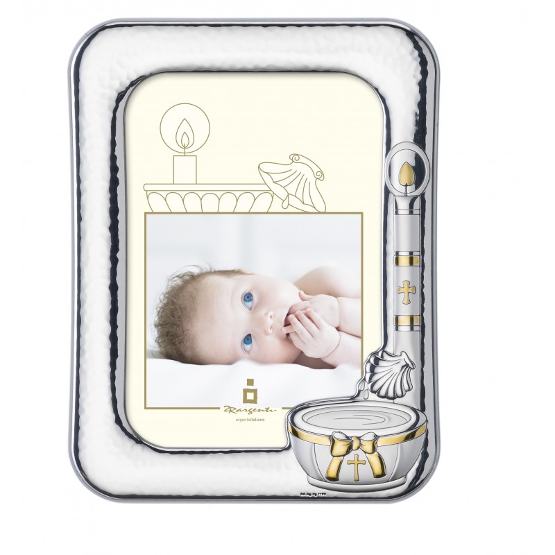 Marco fotos personalizado bautizo 9x13