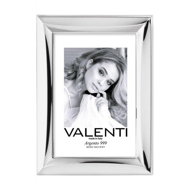 Marco fotos personalizado 13x18 plata bilaminada