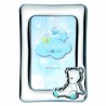 Marco fotos personalizado oso celeste 13x18