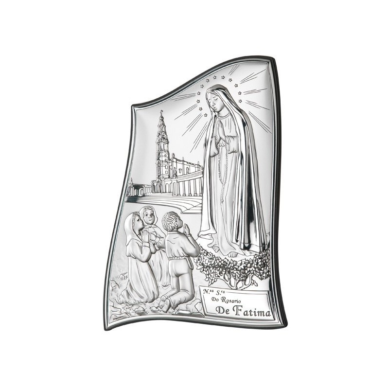 Icono virgen de fatima 8.5 x13