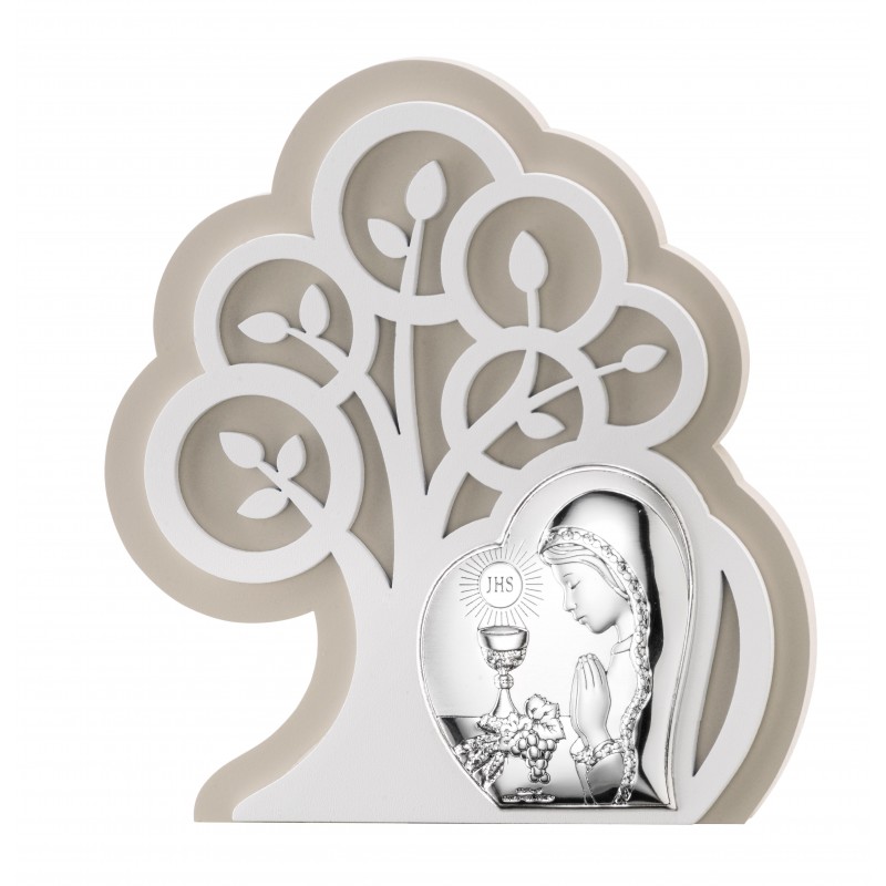 Icono comunión niña a. vida 14x15.5 personalizado