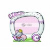Marco fotos personalizado dumbo circo rosa 18x13 22x26