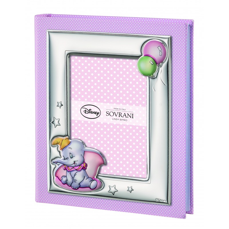 Album marco fotos personalizado exterior dumbo rosa 25x30