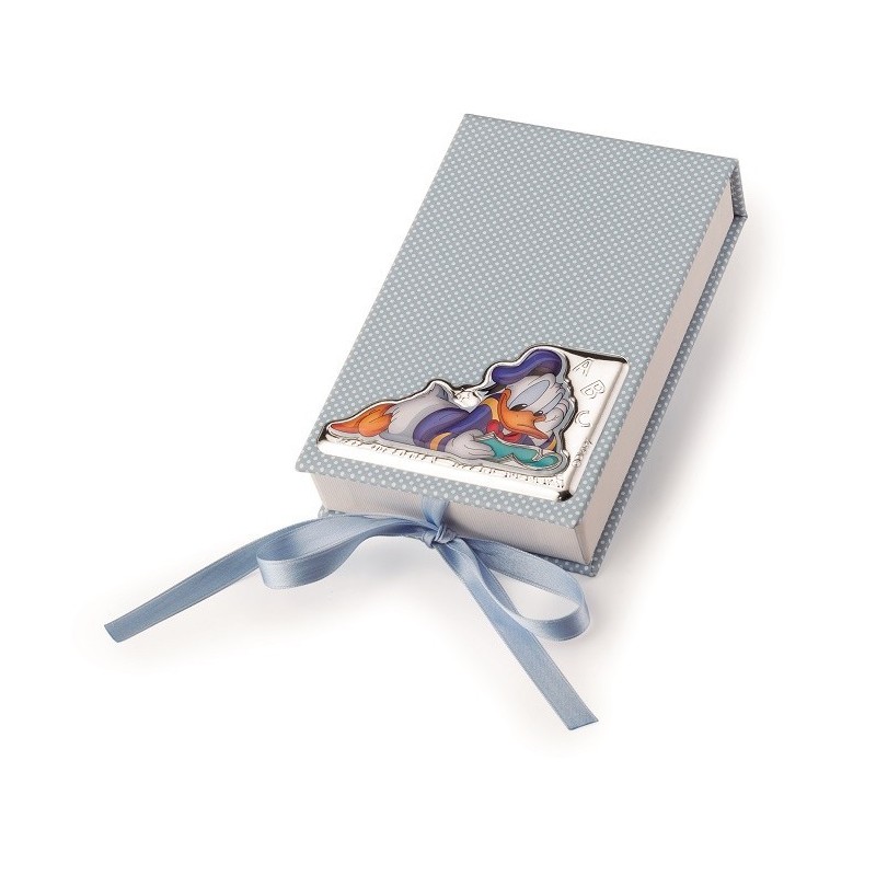 Set cubiertos pato donald celeste Personalizados