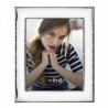 Marco fotos personalizado martele 15x20 plata bilaminada
