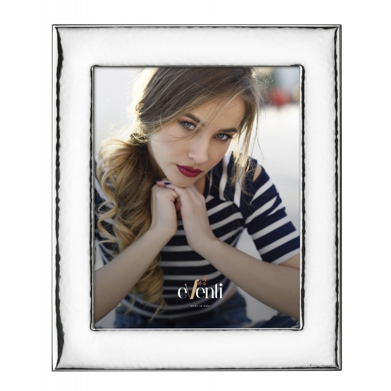 Set marco fotos personalizado 10x15-15x20-20x25 plata bilaminada
