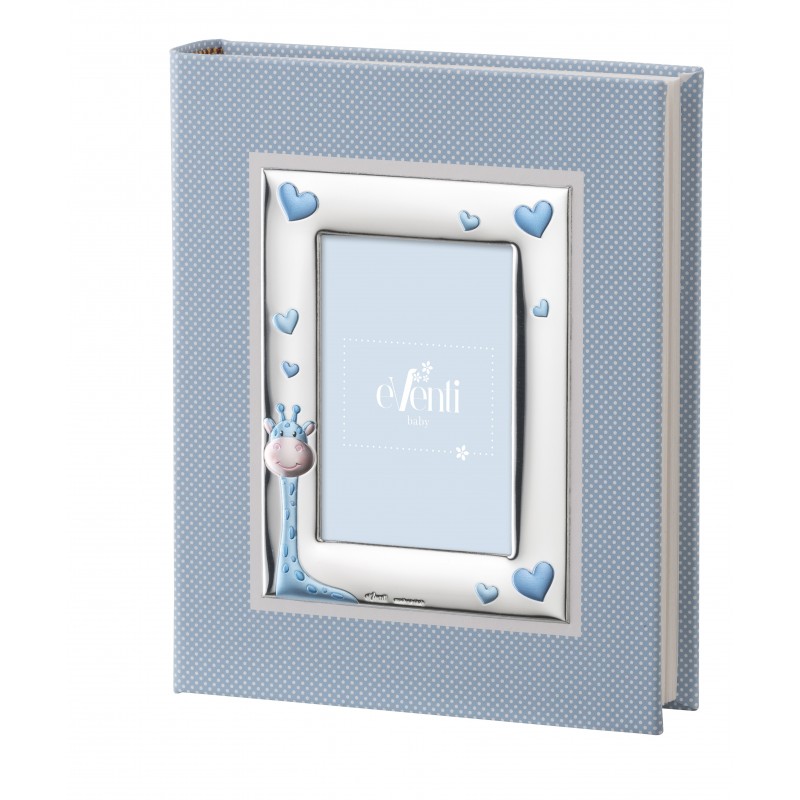 Album marco fotos personalizado exterior jirafa 20x25 celeste