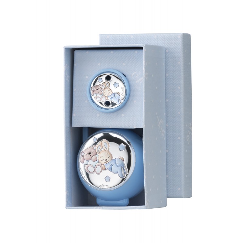 Set pinza p.chupetes oso conejo rosa