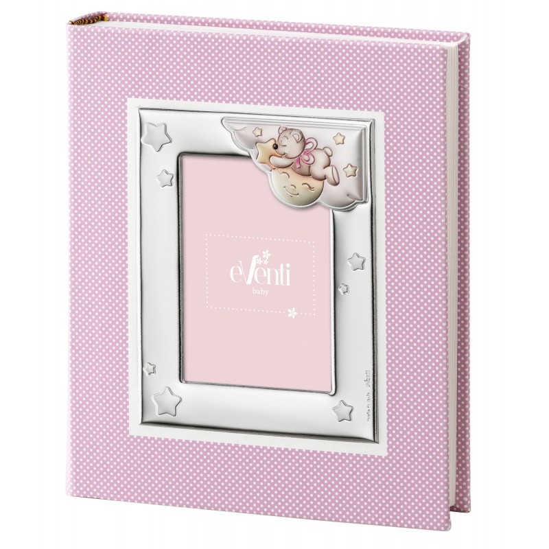 Album marco fotos personalizado exterior oso luna rosa 24x30