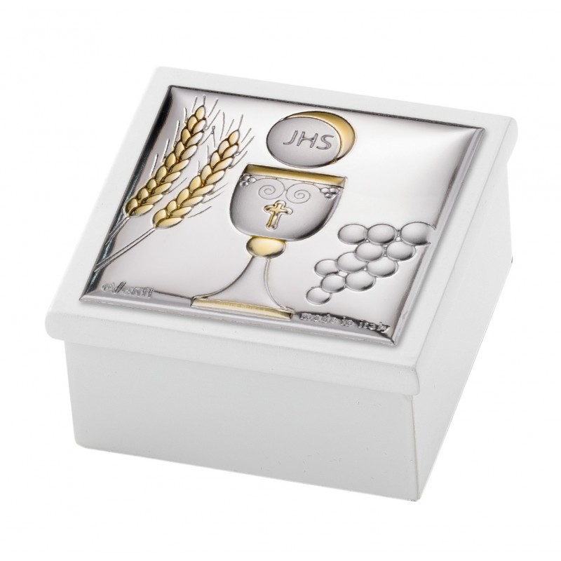 P.rosarios comunion estuche madera