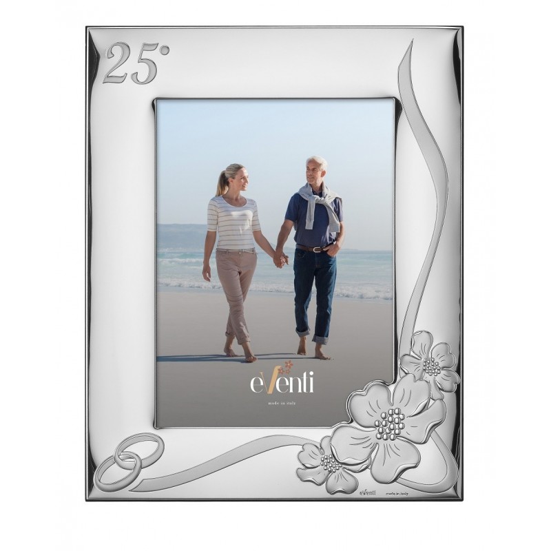 Marco fotos personalizado 25aniversario 13x18 bodas plata