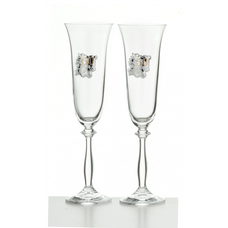 Copas 50 aniversario personalizadas bodas oro