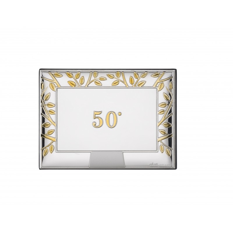 Placa 50 aniversario 9x13 personalizada bodas de oro