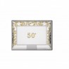 Placa 50 aniversario 9x13 personalizada bodas de oro
