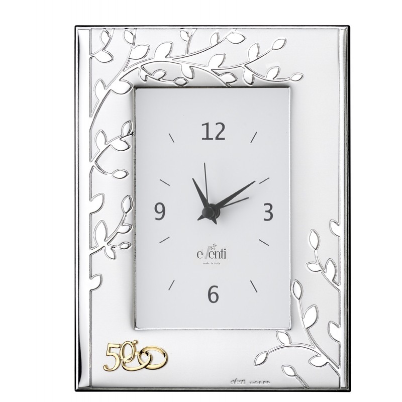 Reloj arbol 50 aniversario 10x15 personalizado para bodas de oro