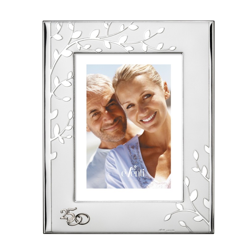 Marco fotos personalizado arbol 13x18 25 aniversario bodas plata