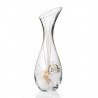 Jarron 50 aniversario 40cms personalizado cristal bohemia